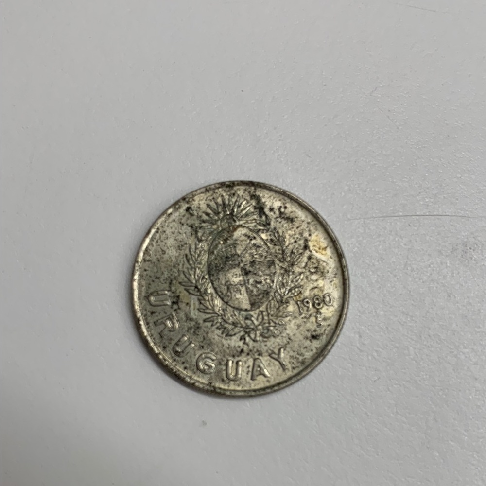 Uruguay 1980 Coin 🪙 🇺🇾